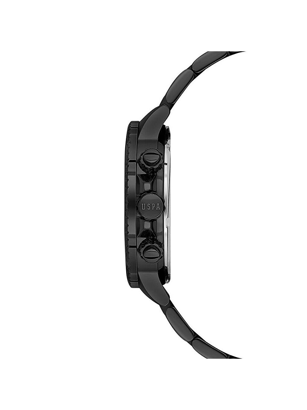 Siyah USPA1074-04 Erkek Kol Saati-1