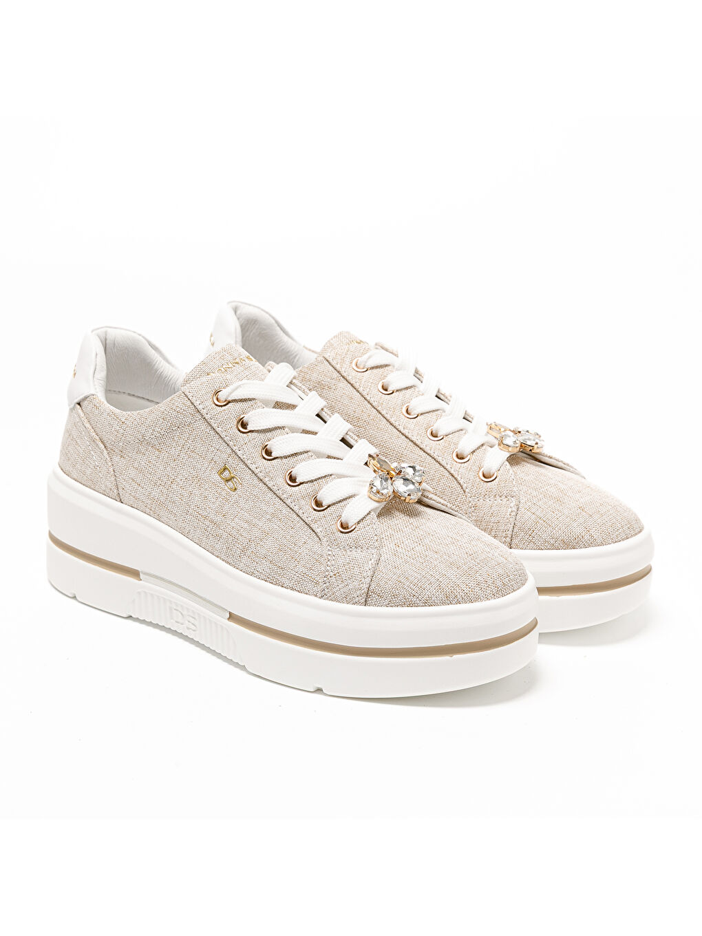 Bej Kadın Sneaker 185551DS TOMAIA 5551DS Beige Platino-2