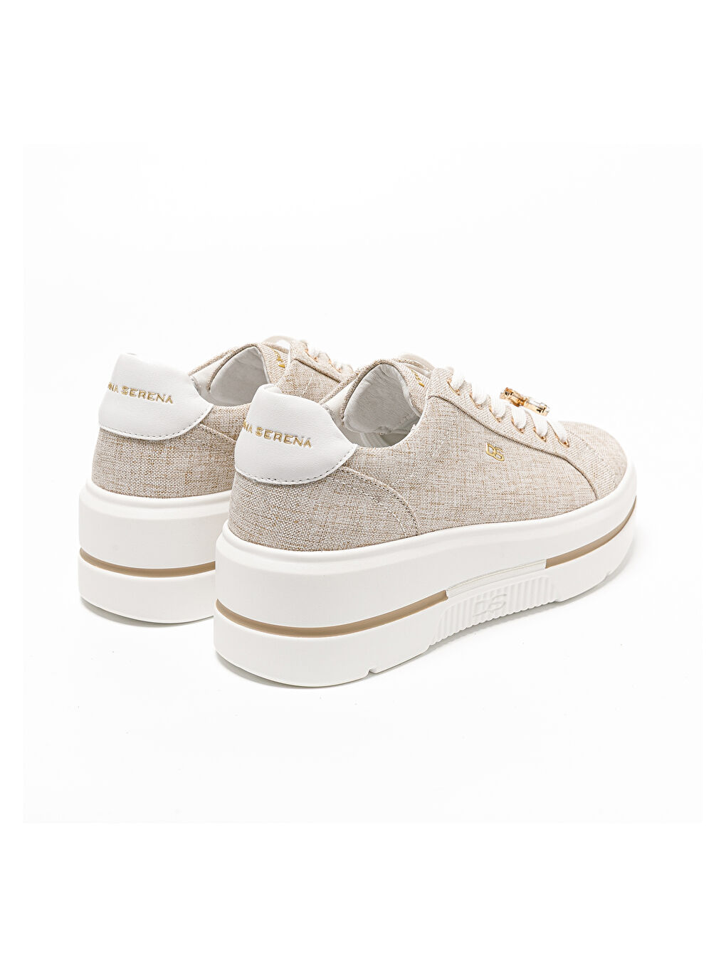 Bej Kadın Sneaker 185551DS TOMAIA 5551DS Beige Platino-4