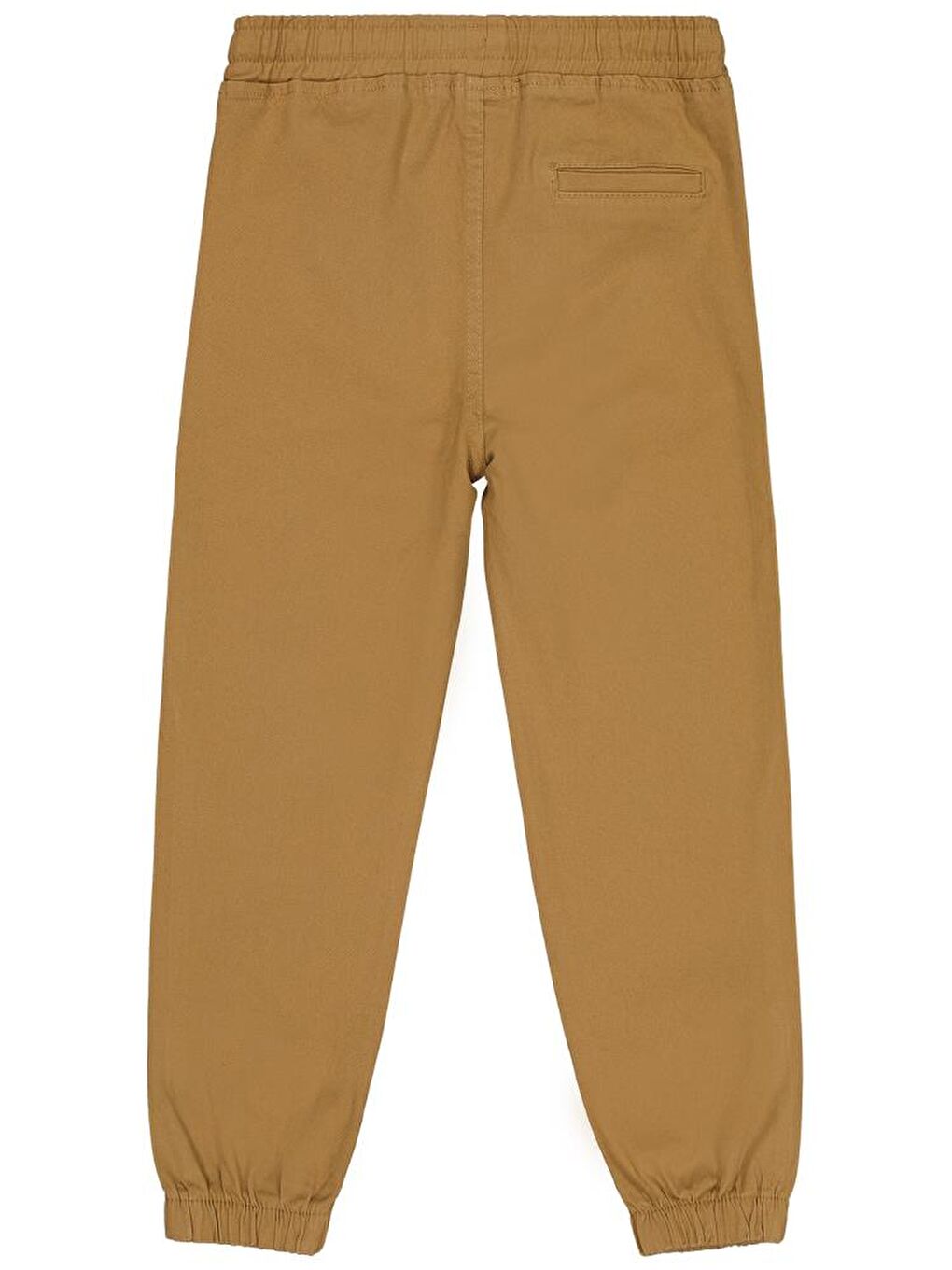 Kahverengi Erkek Çocuk Beli Paçası Lastikli 10-13 Yaş Pantolon-1