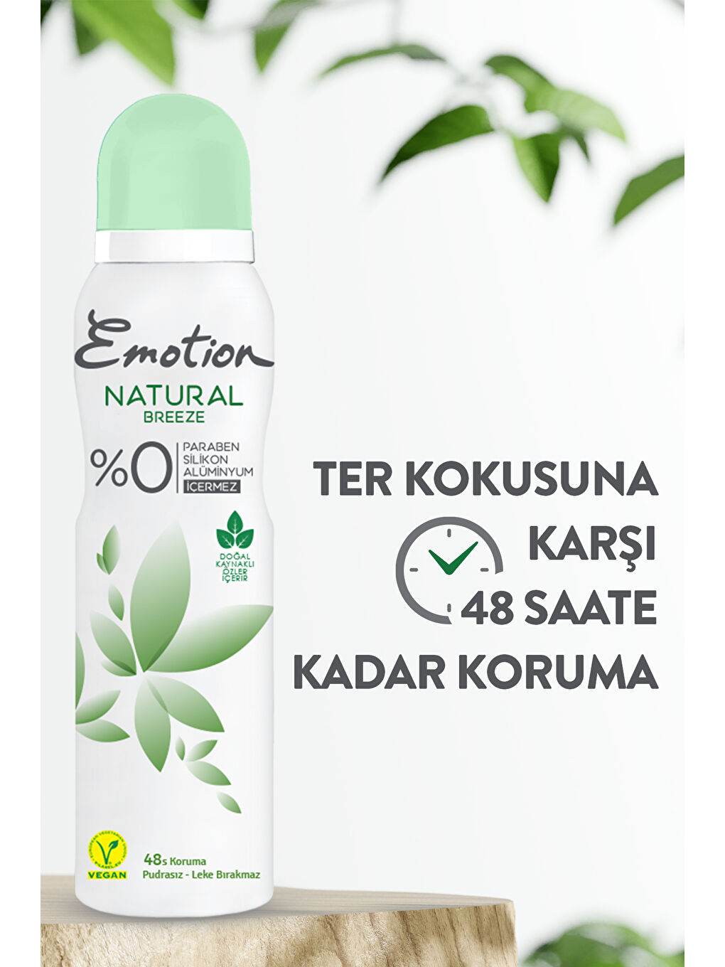 Emotion Beyaz Natural Breeze Deodorant 3x150ml - 3