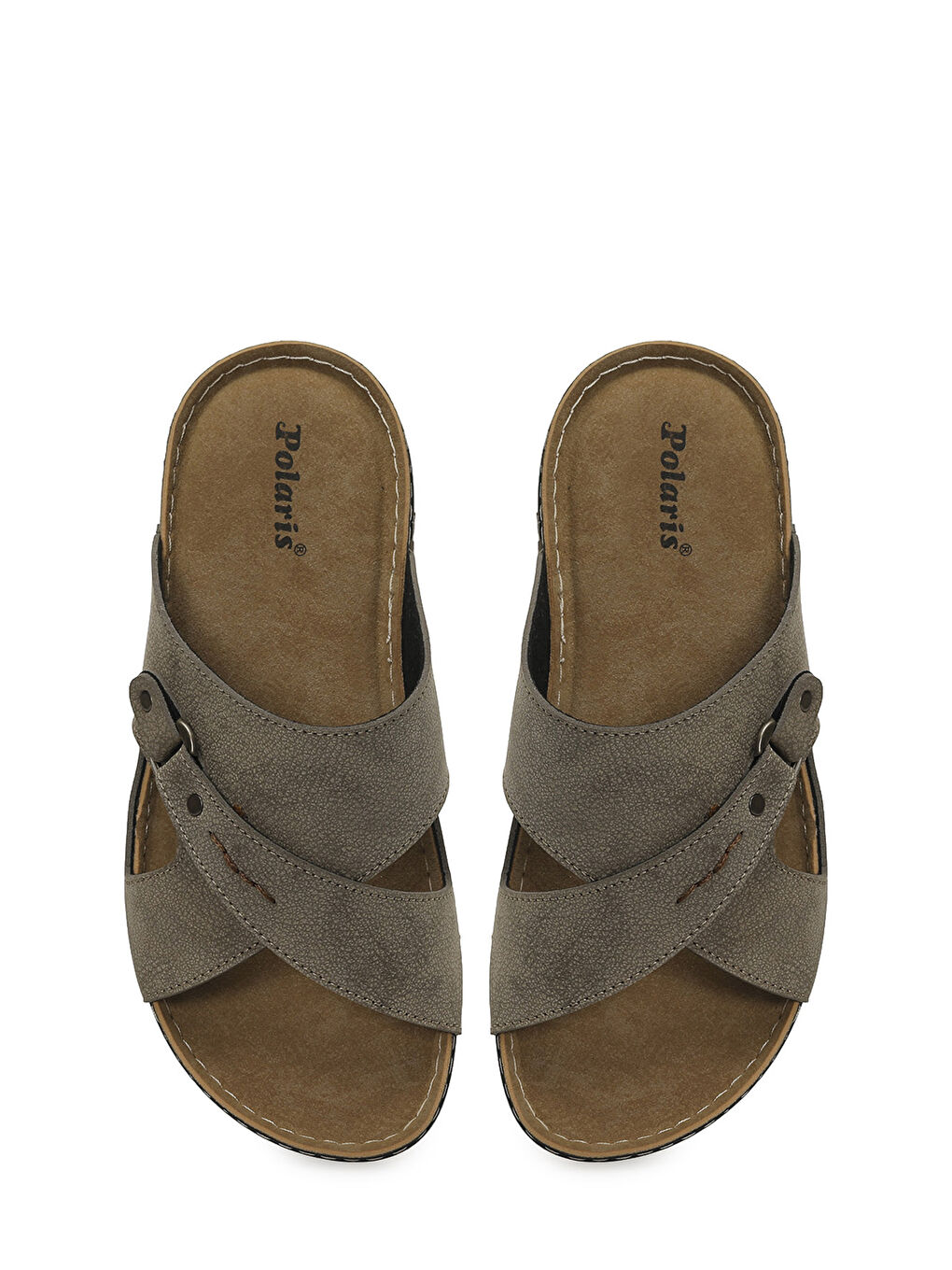 106918.M6FX Kahverengi Erkek Terlik-3