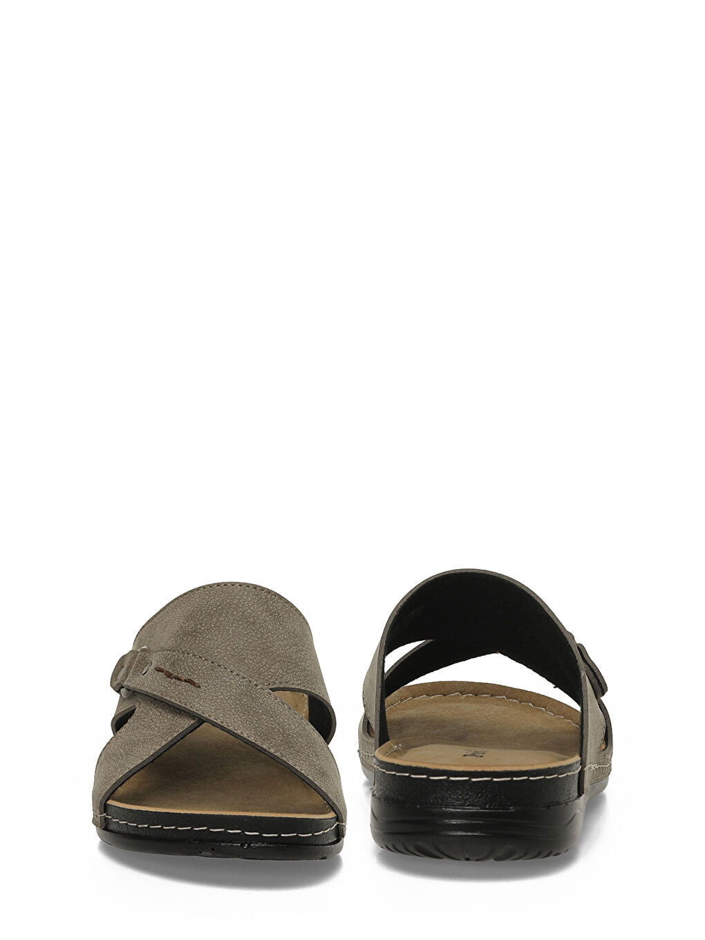 106918.M6FX Kahverengi Erkek Terlik-4