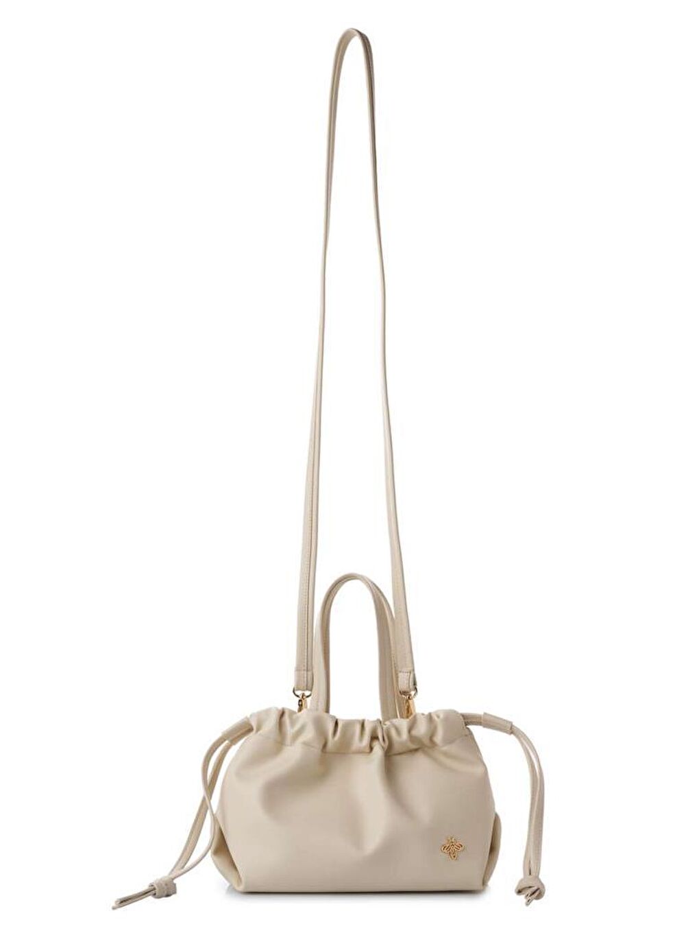 Ekru Lauren Kadın El Çantası-3