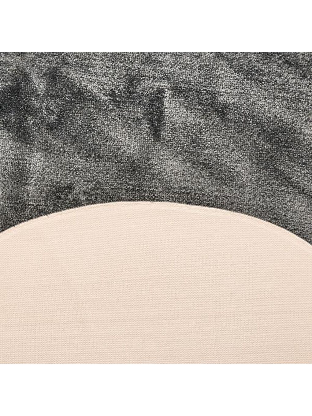 Evidea Soft Yuvarlak Halı - Antrasit - 120x120 cm - 1