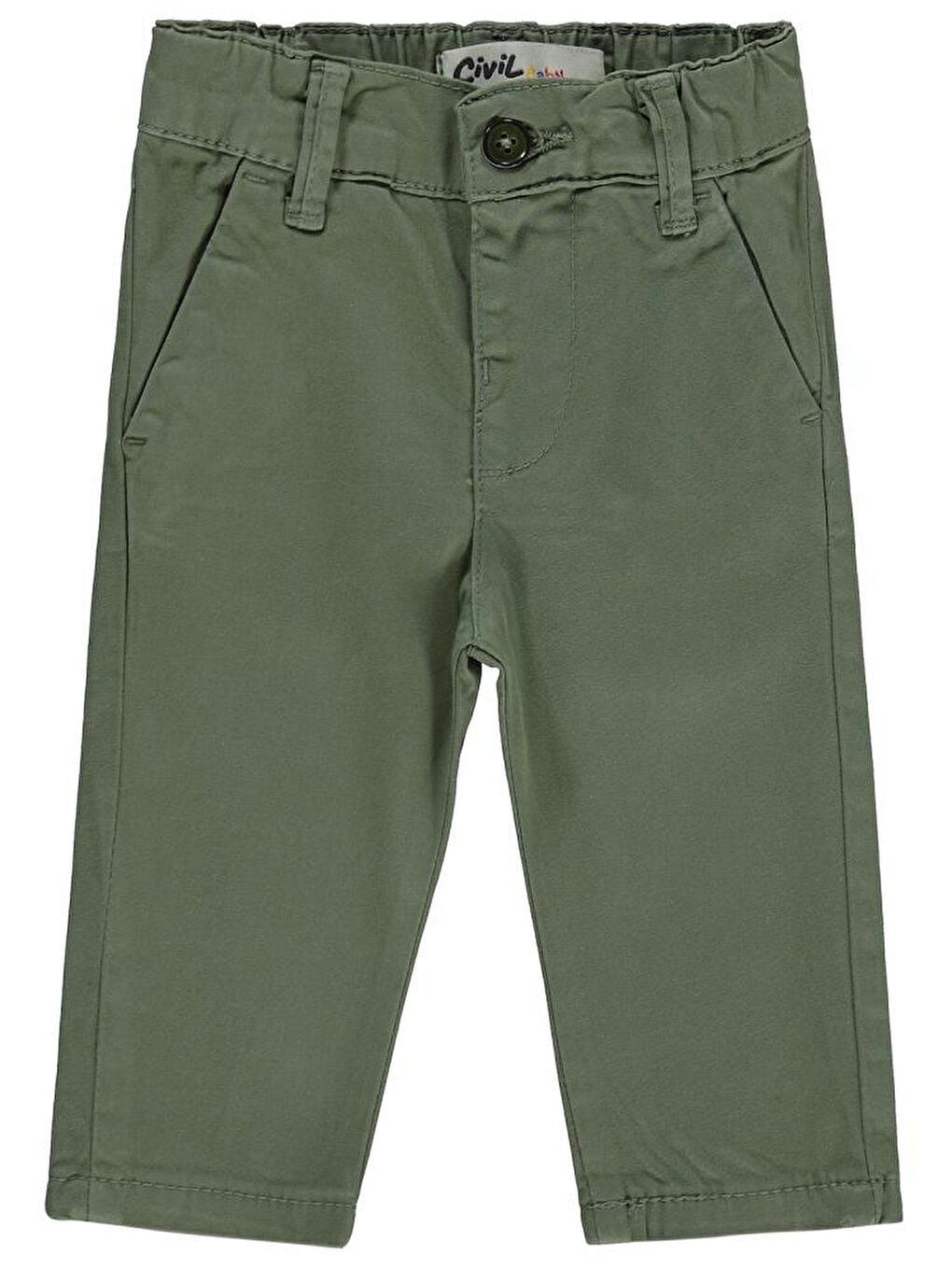 Haki Bebek Adrian Klasik 6-18 Ay Pantolon