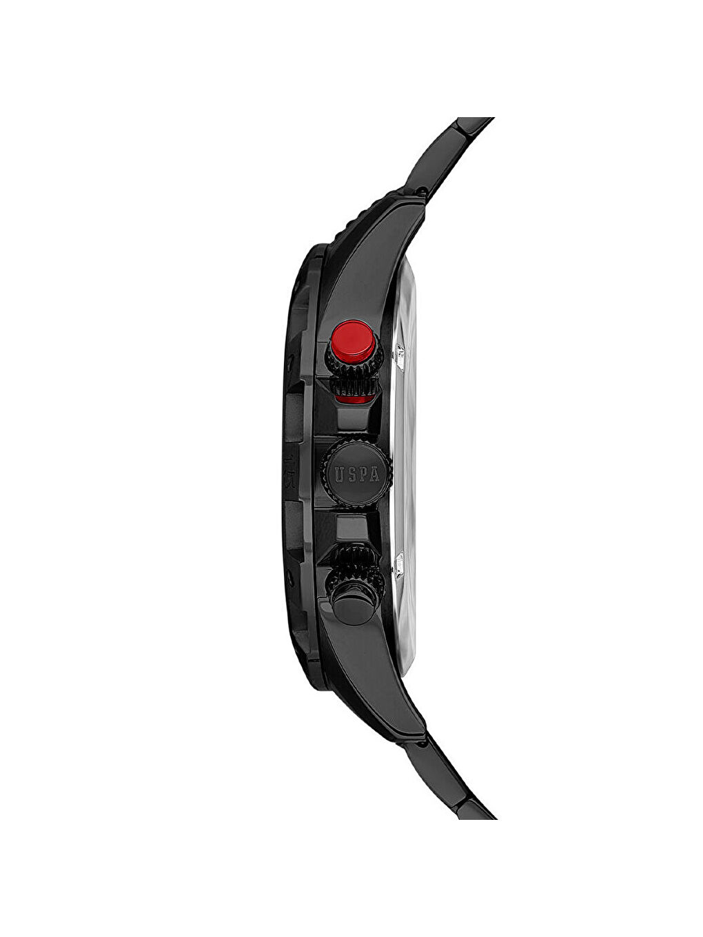 Siyah USPA1077-03 Erkek Kol Saati-1