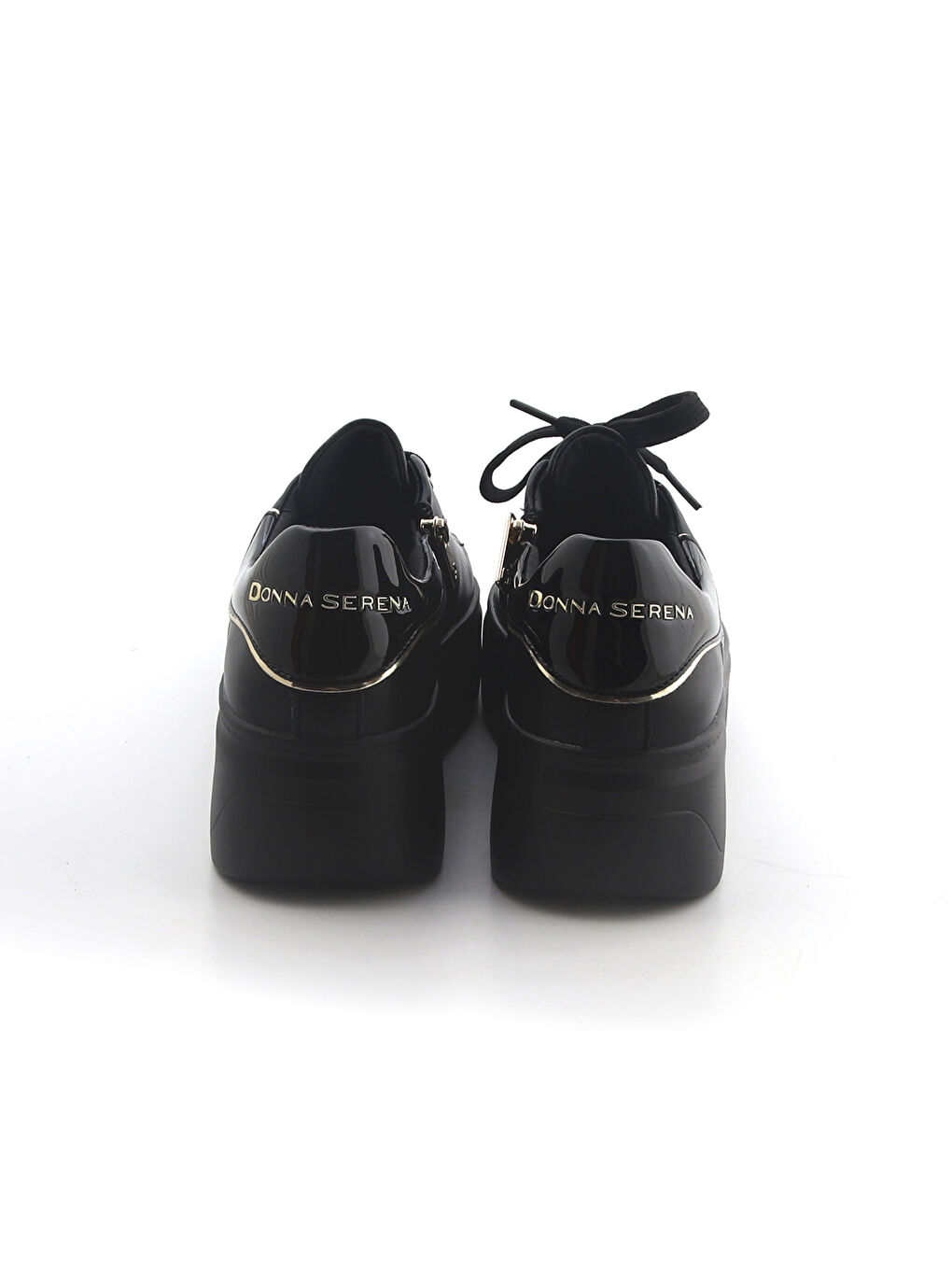 Siyah Kadın Sneaker 675527DM 5527 DM Vernice Nero-3