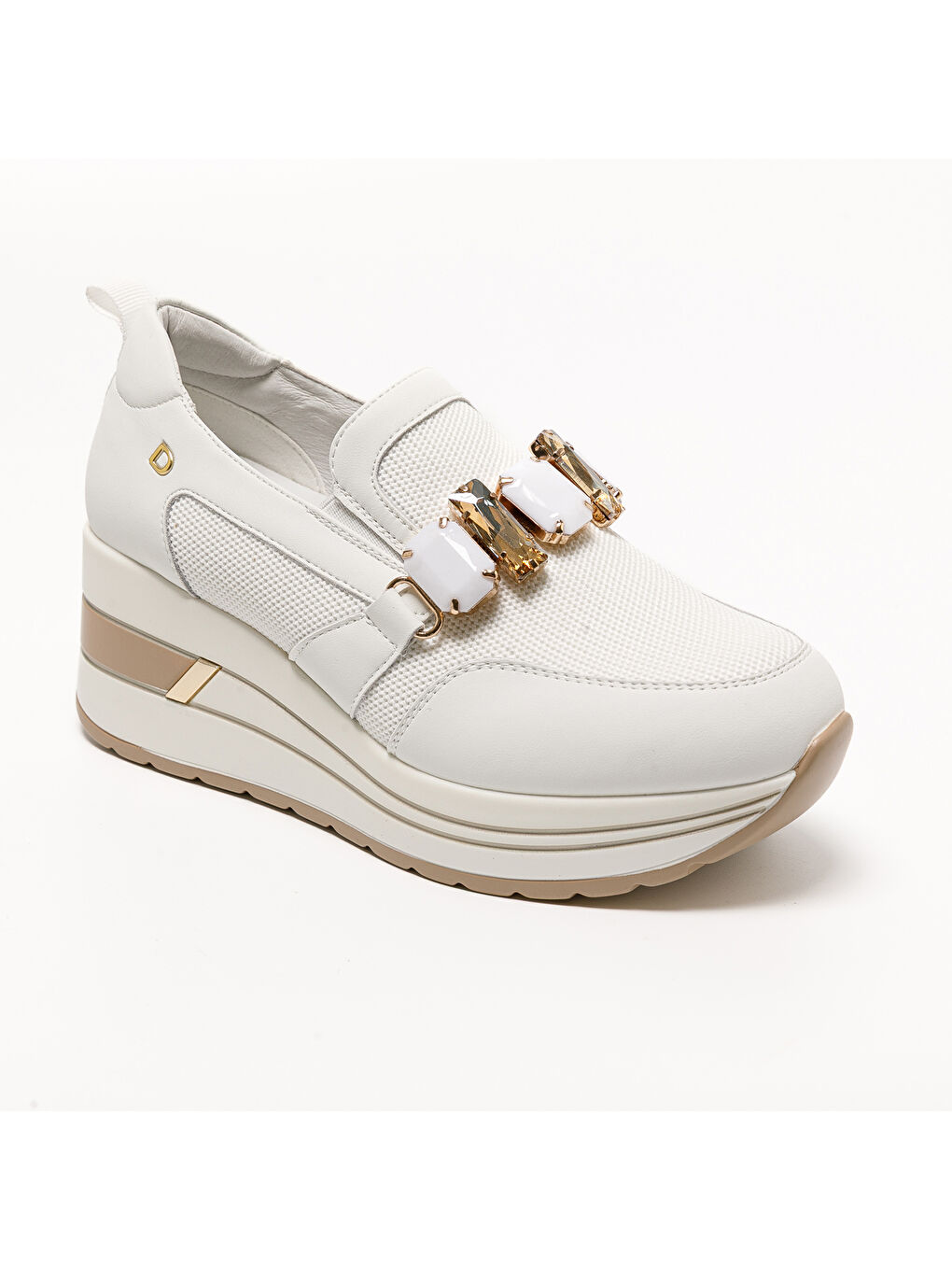 Beyaz Kadın Sneaker 2L5548DM TOMAIA 5548DM Bianco Platino-1