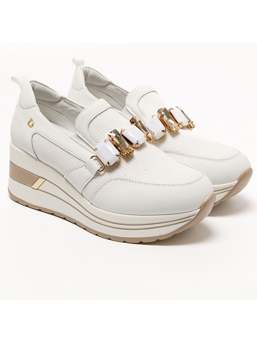 Beyaz Kadın Sneaker 2L5548DM TOMAIA 5548DM Bianco Platino-2