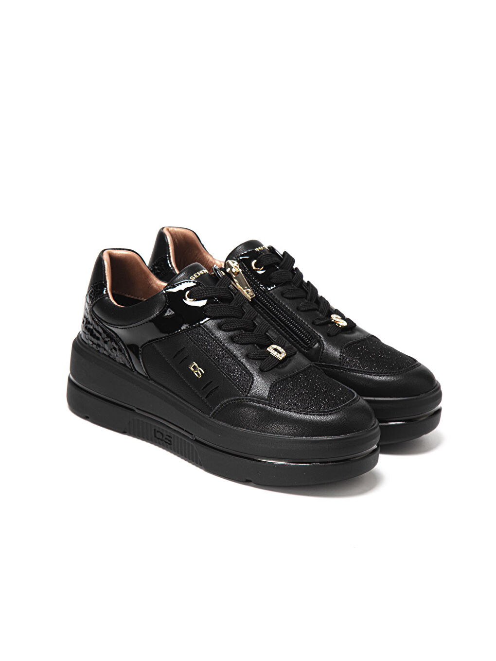 Siyah Kadın Sneaker 185724DM VARIANTE 5724DM NERO-2