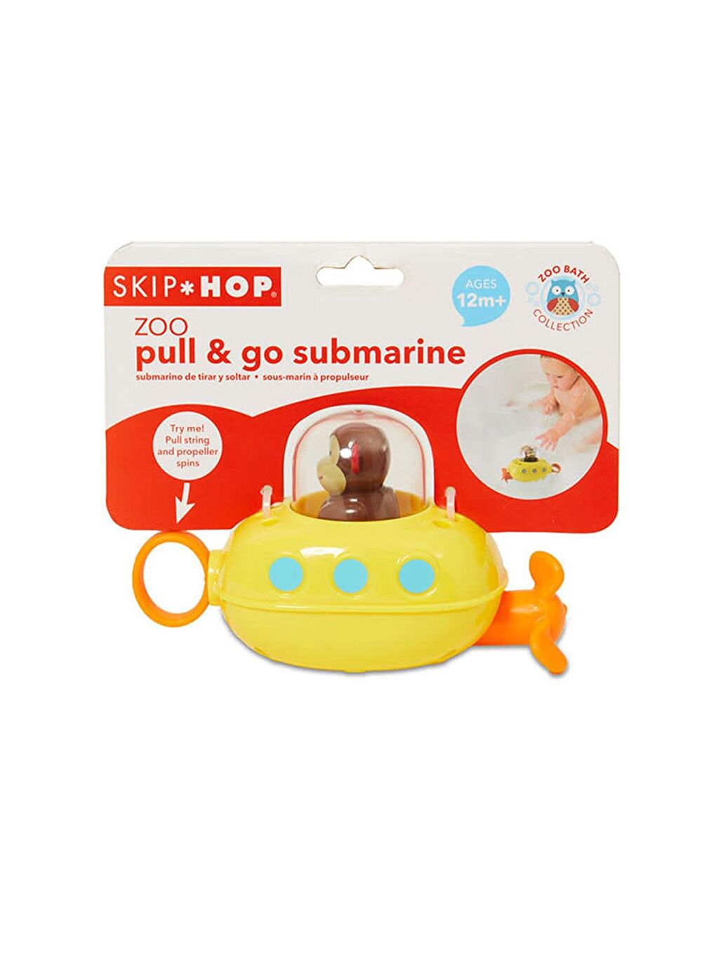 Zoo Banyo Oyuncağı Denizaltı Maymun-3
