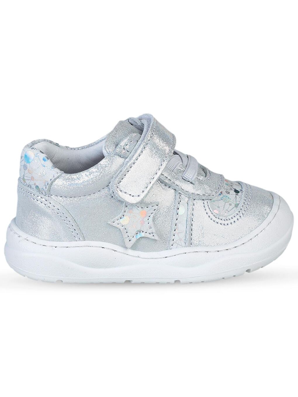 Baby Cırtlı 18-21 Numara İlkadım Ayakkabı - Beyaz 19