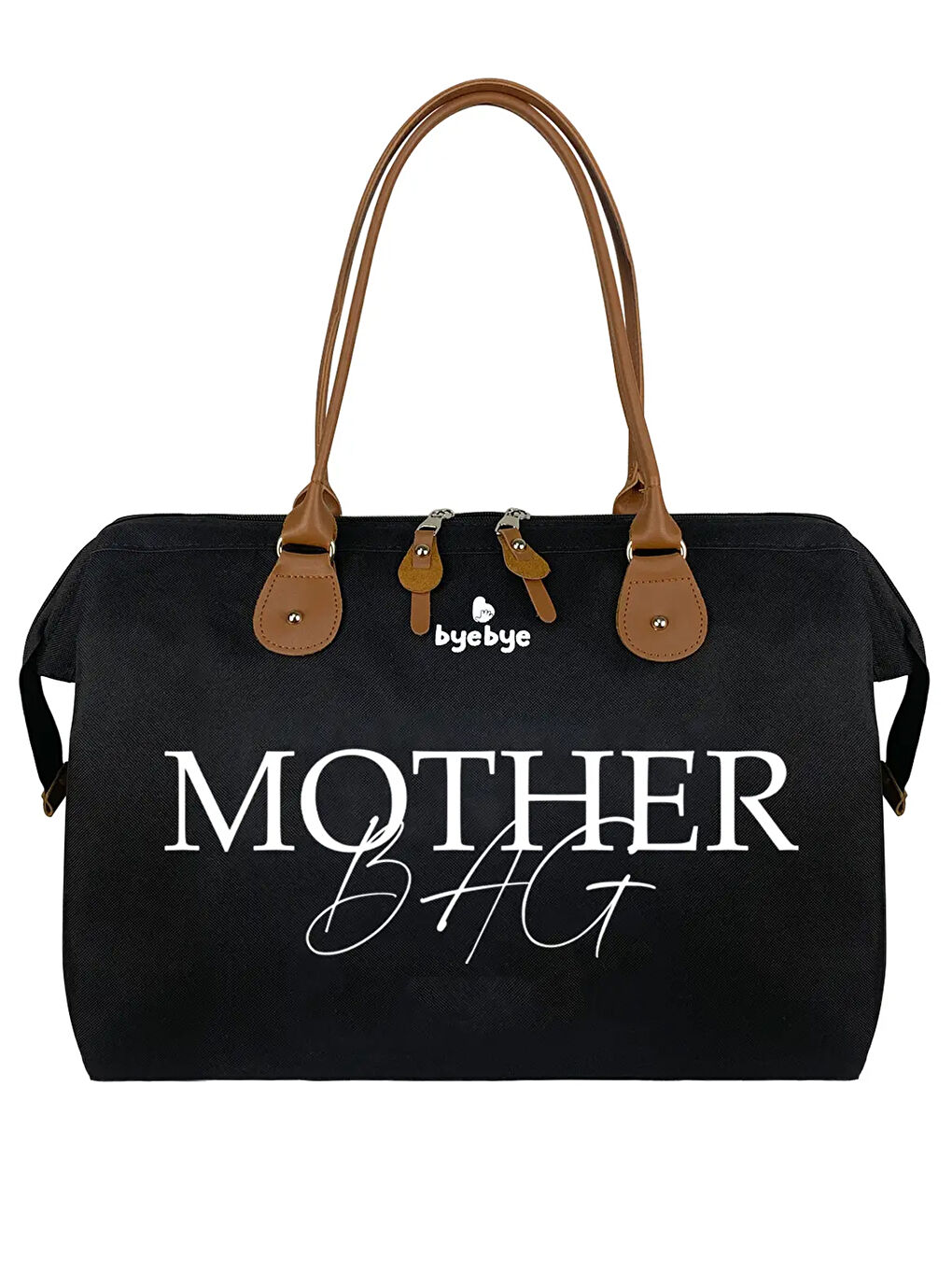 Byebye Mother Bag Anne Bebek Bakım ve Kadın Çantası Siyah