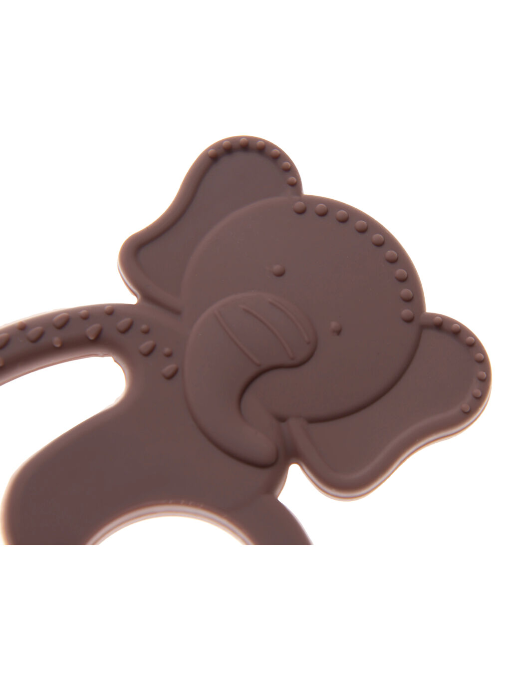 Silikon Fil Diş Kaşıyıcı Mocha-1