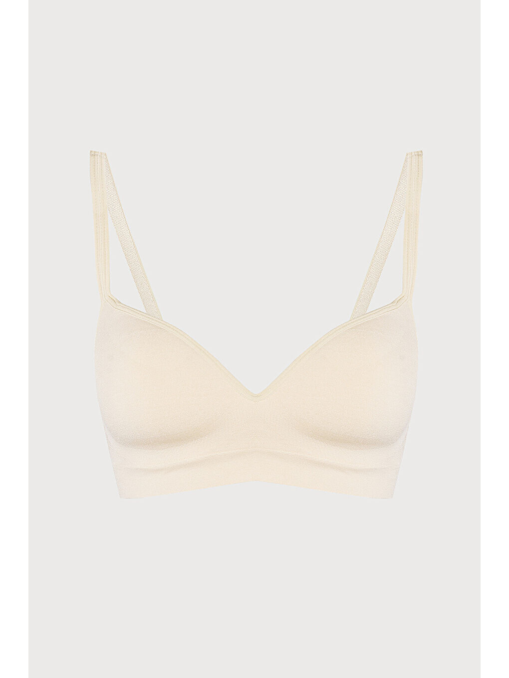 Bej Ten Rengi Covered Seamless Sütyen