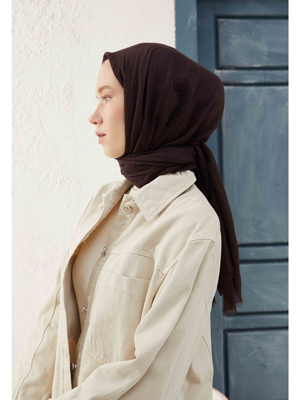 Kahverengi Bürümcük Şal Acı Kahve-3