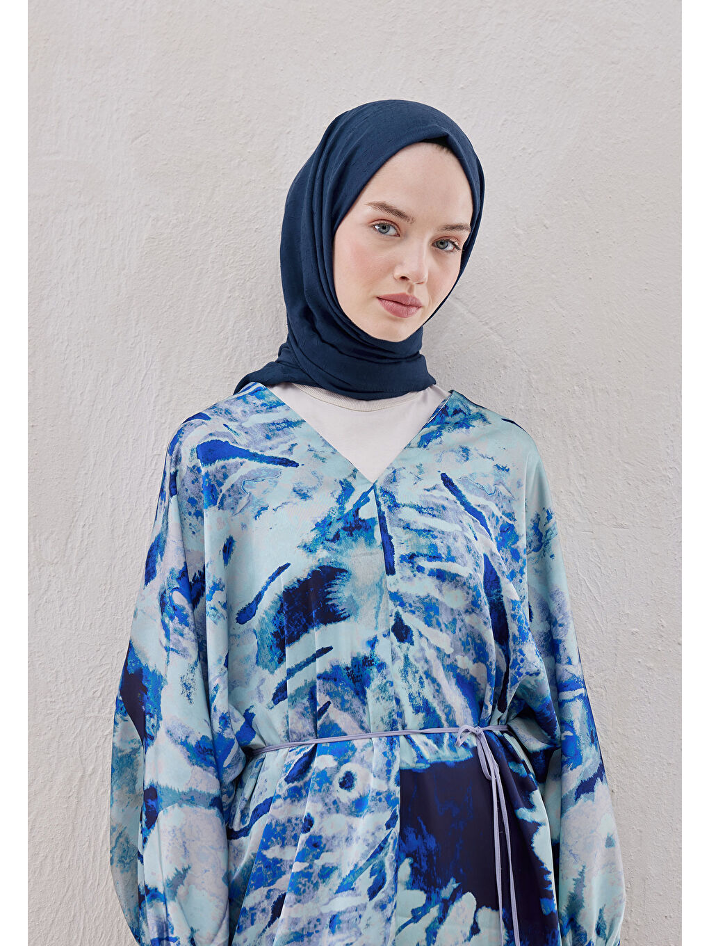 Sarı Bambu Şal Safir-2