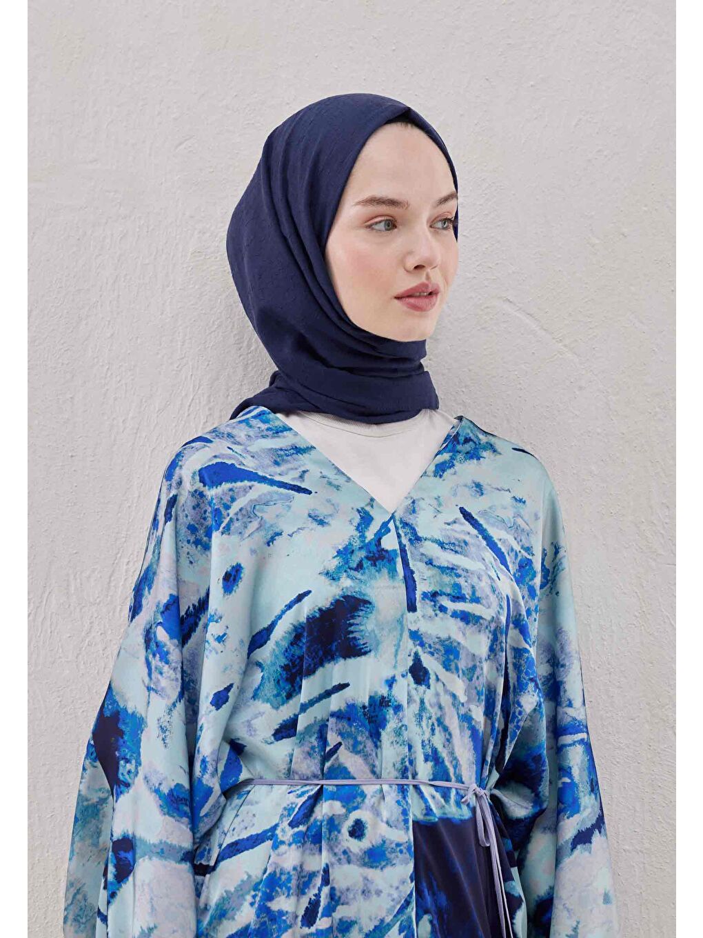 Sarı Bambu Şal Safir-3