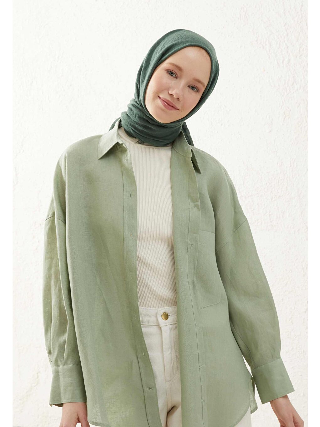 Bürümcük Şal Orman Yeşili-1