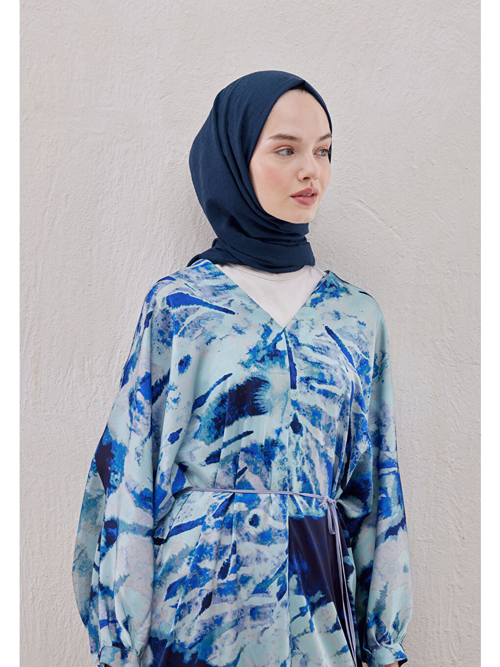 Sarı Bambu Şal Safir-4