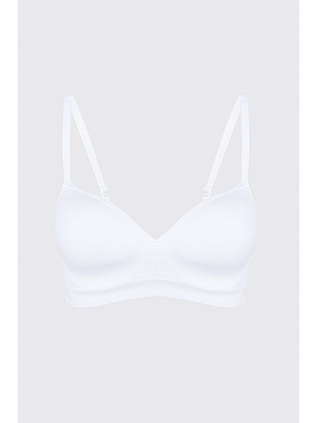 Beyaz Covered Seamless Sütyen