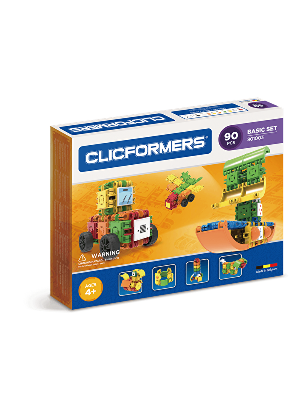 Clicformers Karışık Basic Set - 90 Parça