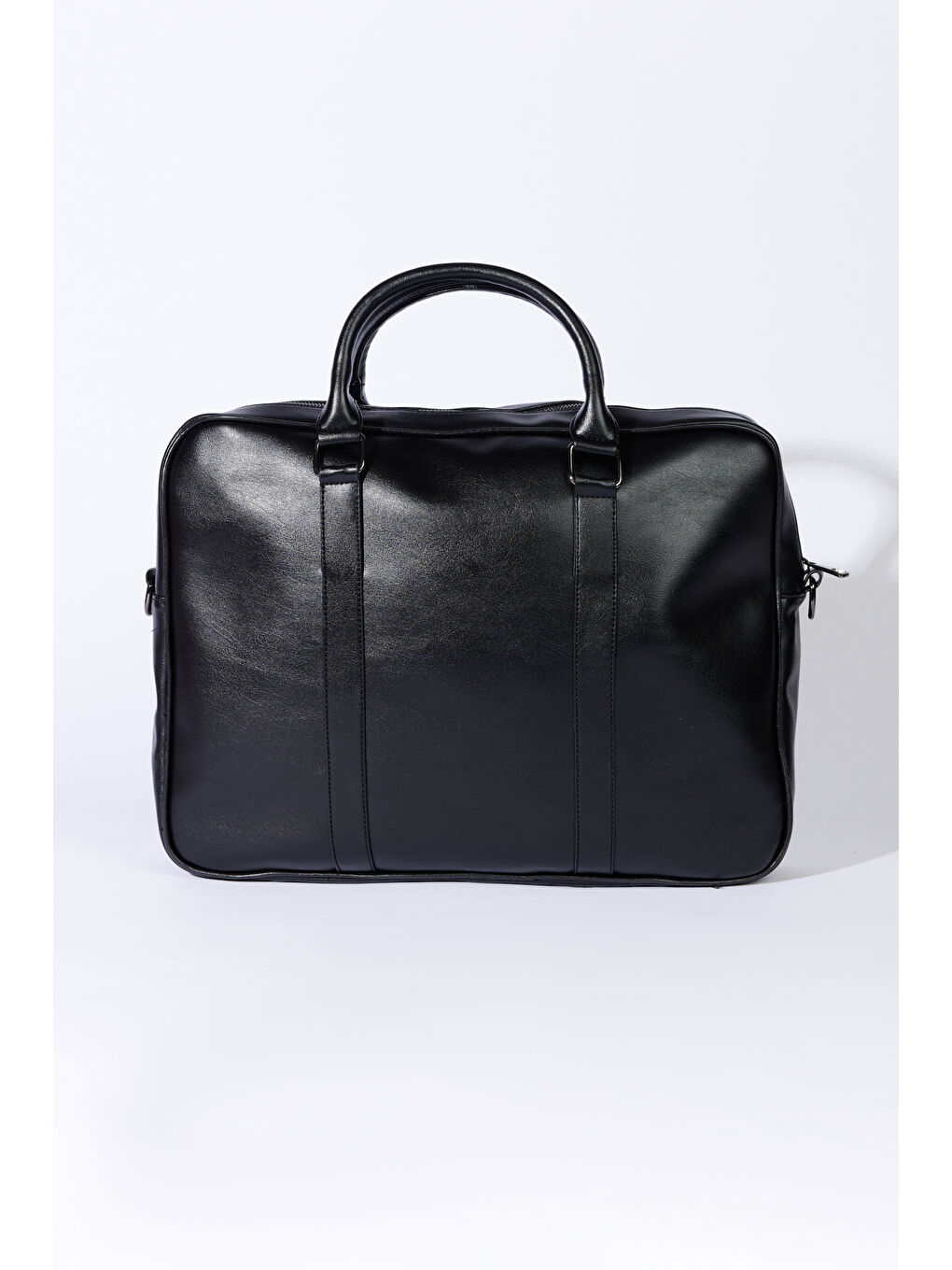 Erkek Siyah Desenli Laptop Çantası-2