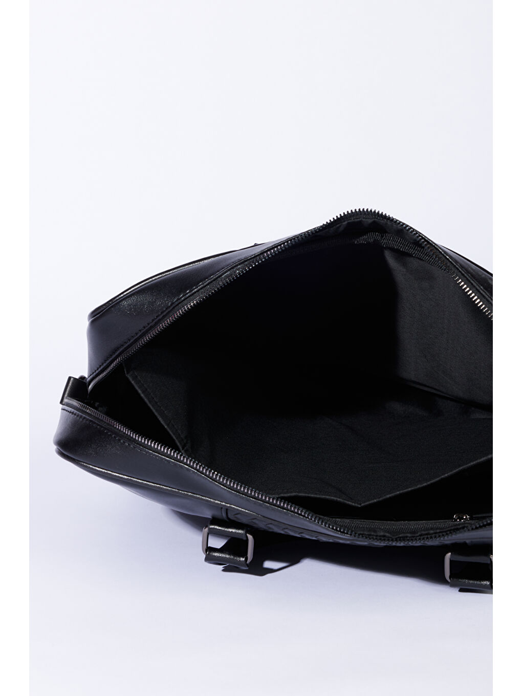 Erkek Siyah Desenli Laptop Çantası-3