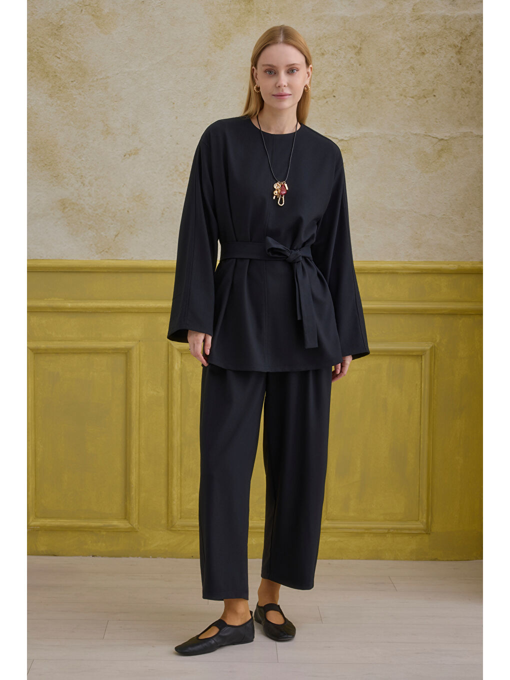 Minimal Takım Siyah