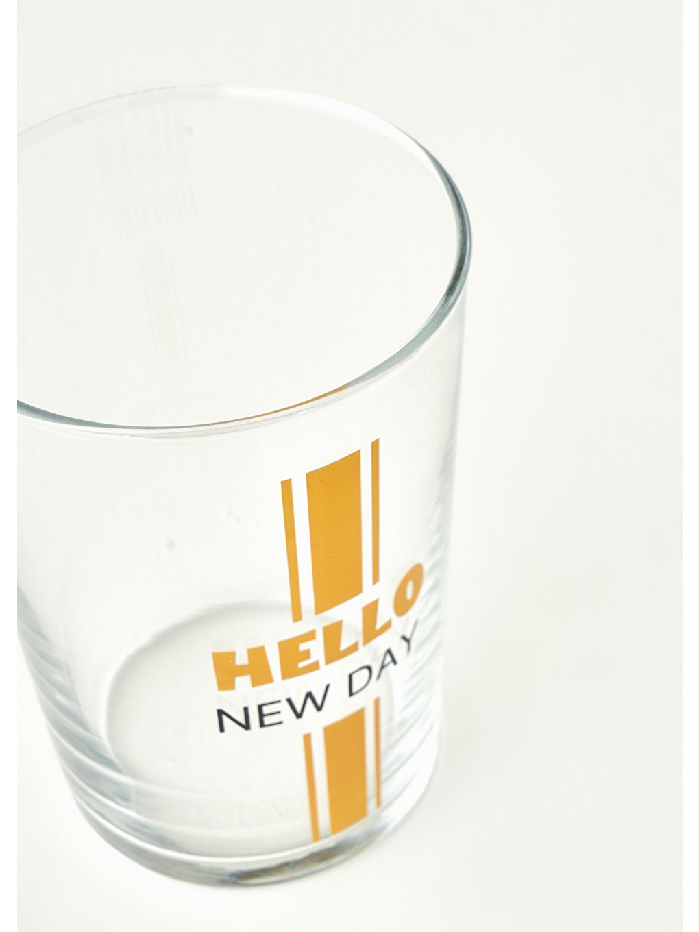 Sarı Hello New Day 4'lü Meşrubat Bardağı Hardal (510 Cc)-2
