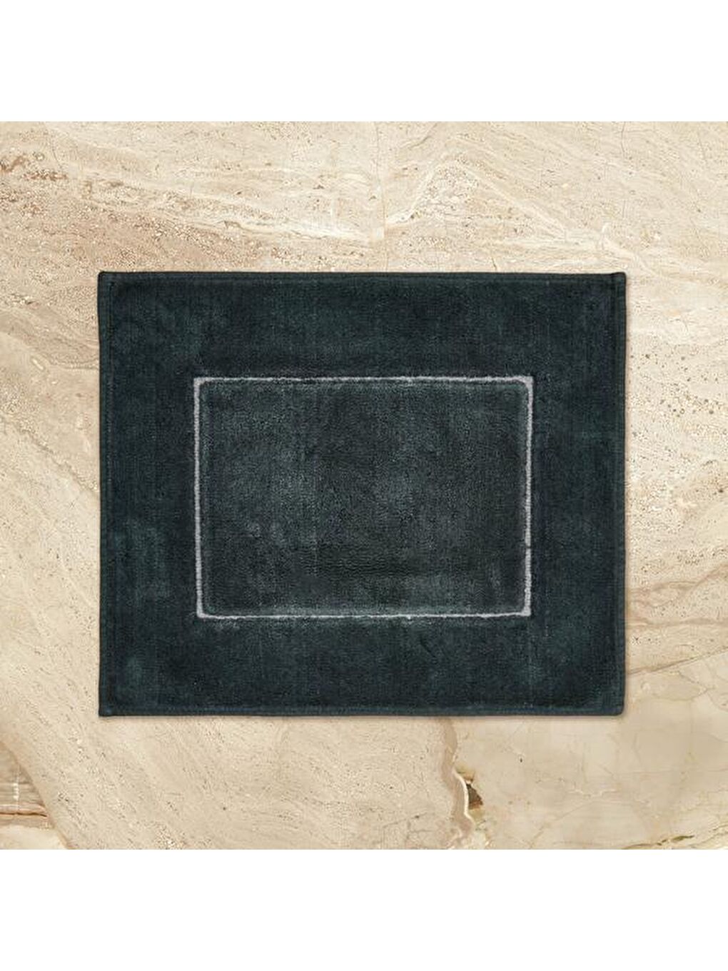 Soft Pete 2'li Banyo Paspası - Antrasit - 60x100 cm + 50x60 cm-3