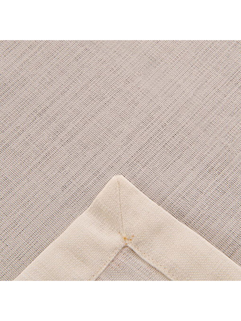 Evidea Soft Mustard 2'li Amerikan Servis - Beyaz - 35x50 cm - 2
