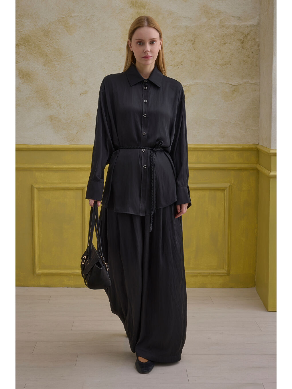 Dökümlü Takım Siyah-3