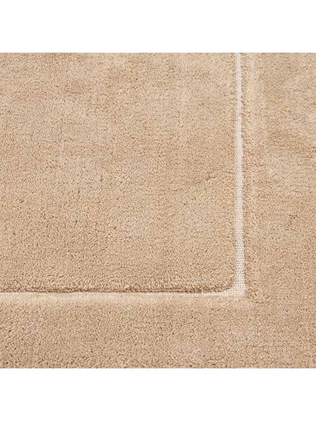 Soft Pete 2'li Banyo Paspası - Bej - 60x100 cm + 50x60 cm-1