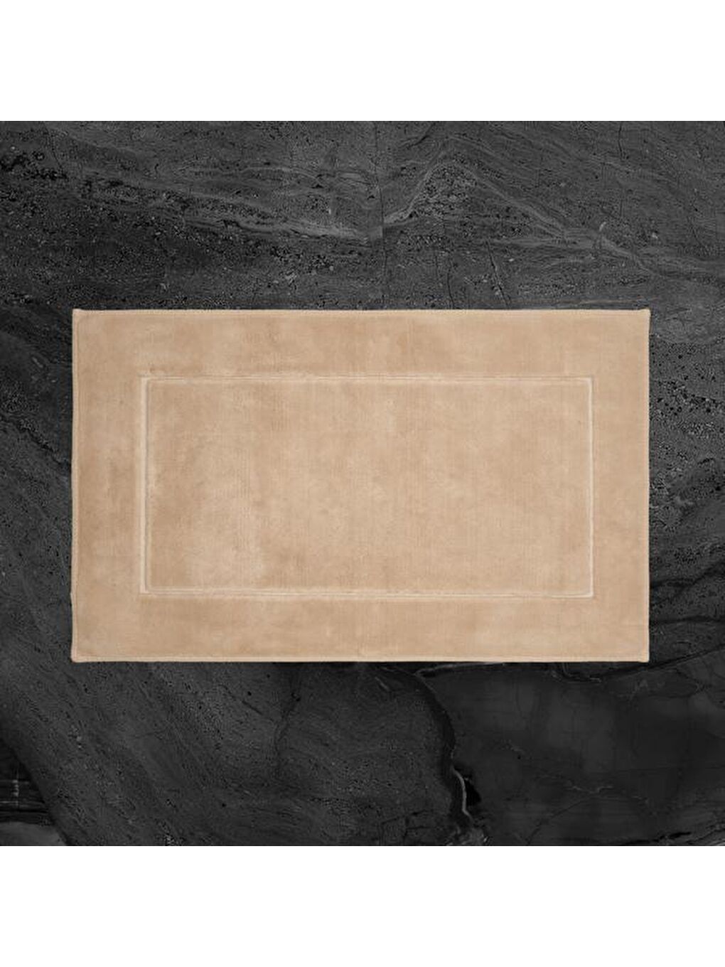 Soft Pete 2'li Banyo Paspası - Bej - 60x100 cm + 50x60 cm-3