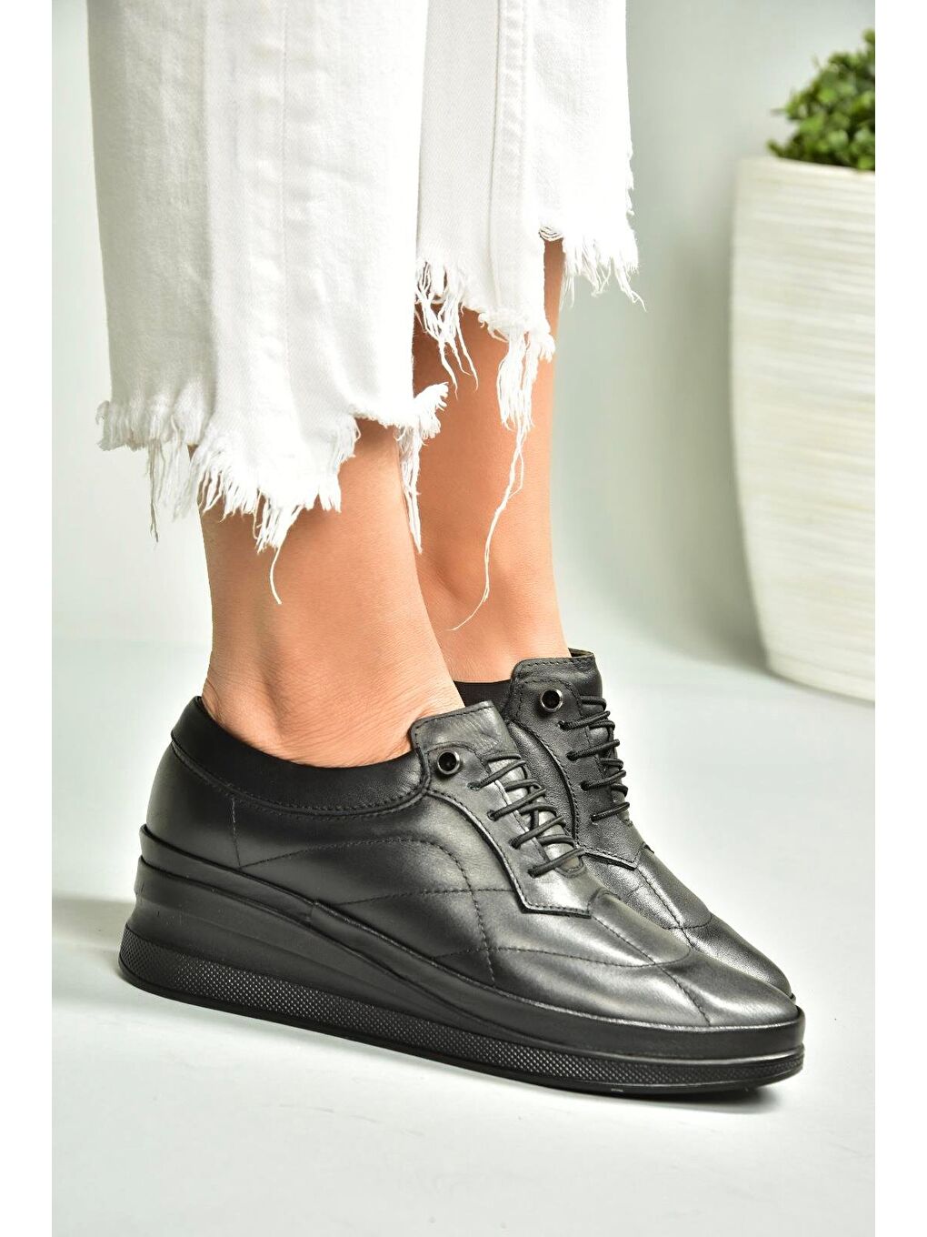 Siyah Kadın Ayakkabı U5553013-1