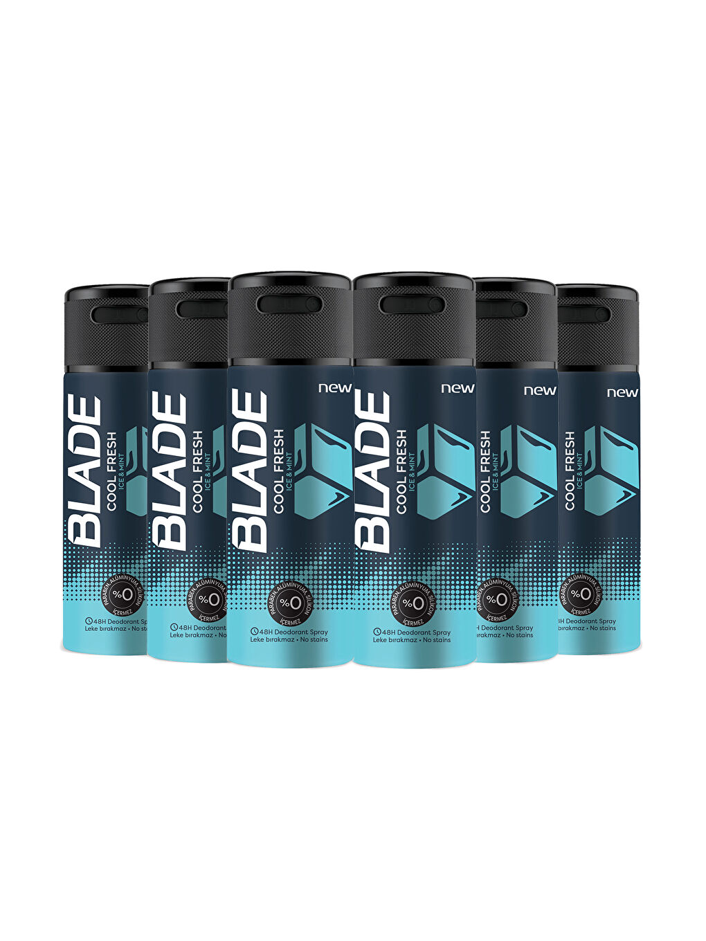 Blade Beyaz Cool Fresh Deodorant 6x150ml