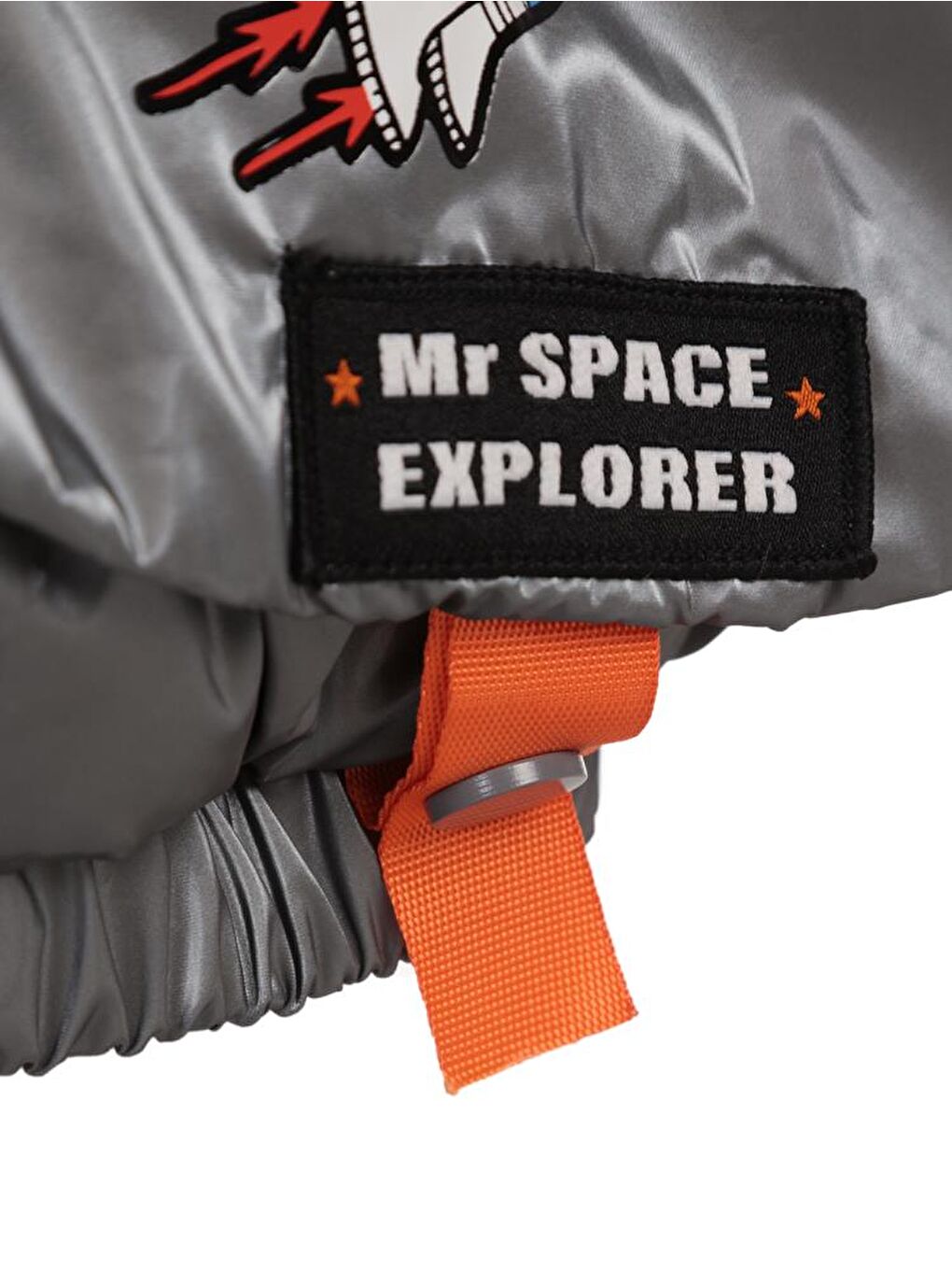 Boys Astronot Baskılı 2-5 Yaş Mont - Gri 4-5 Yaş-7