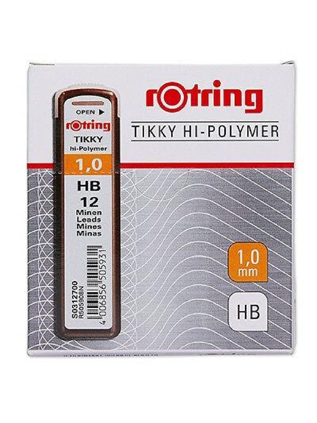 Hi Polymer Kurşun Kalem Ucu HB 0.9 / 1.0 Mm (S0312700) 10 lu Paket-2