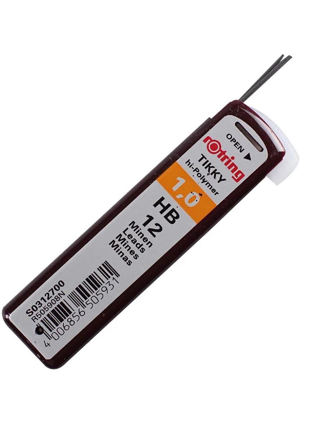 Hi Polymer Kurşun Kalem Ucu HB 0.9 / 1.0 Mm (S0312700) 10 lu Paket-3