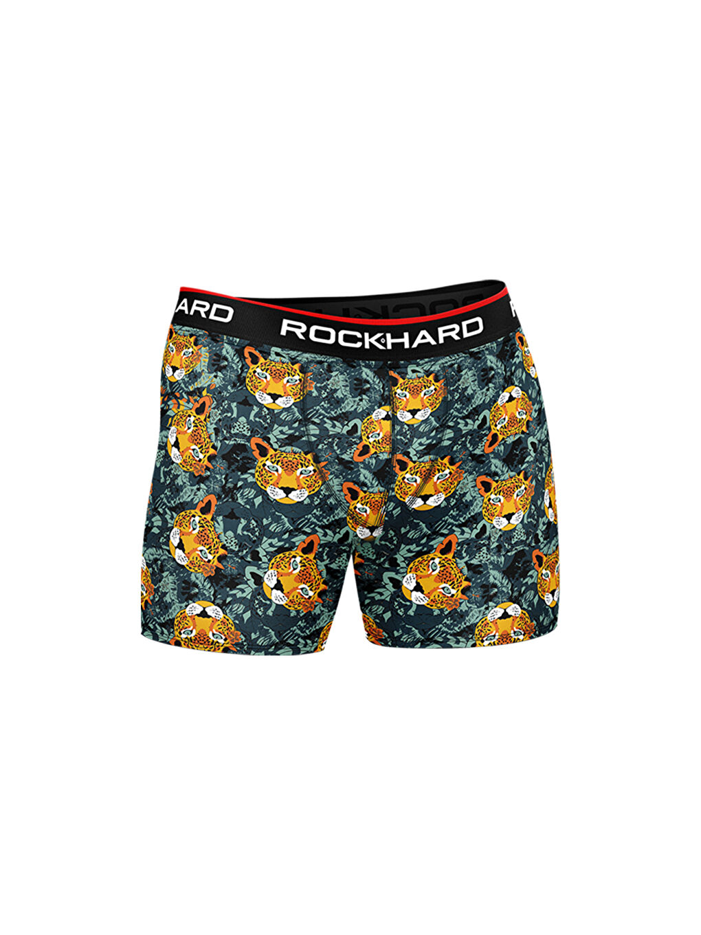 Karışık Erkek Baskılı Boxer Pamuklu 5'Li Paket-5