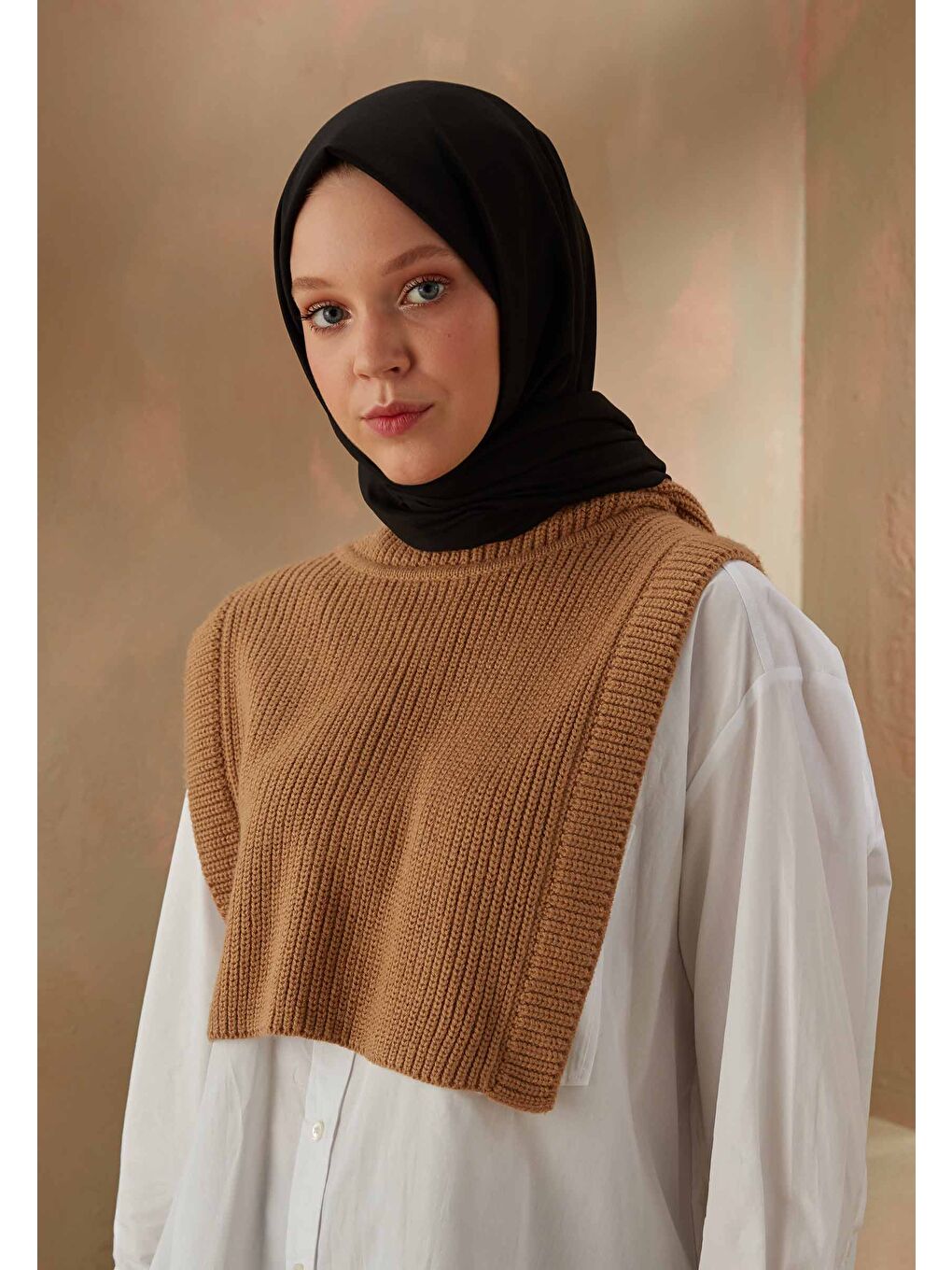 Pamuk Viskon Şal Siyah-2