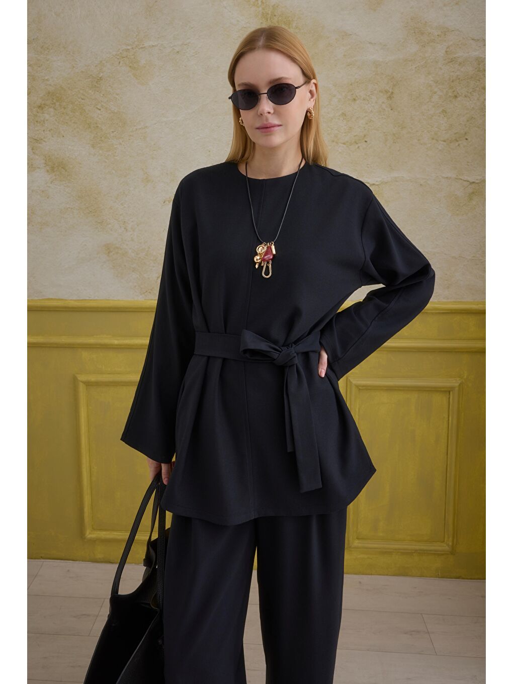 Minimal Takım Siyah-4