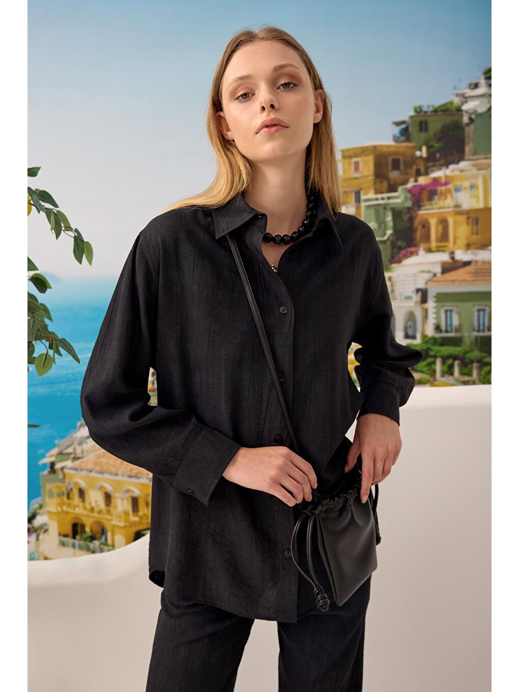 Rahat Kesim Basic Takım Siyah-3