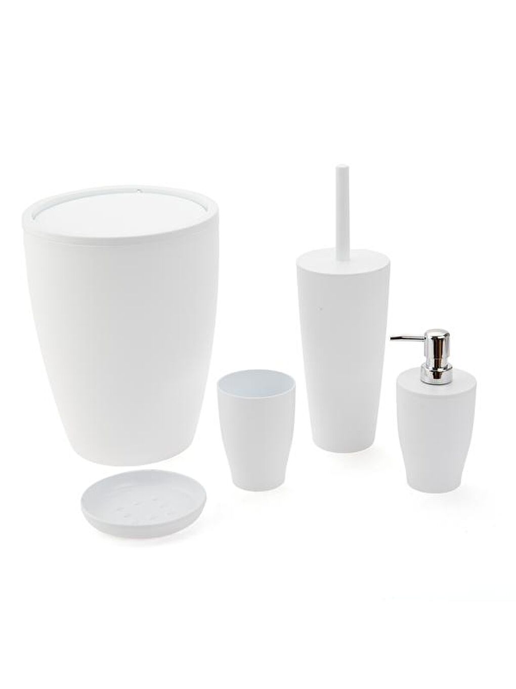 Pure 5'li Banyo Seti - Beyaz