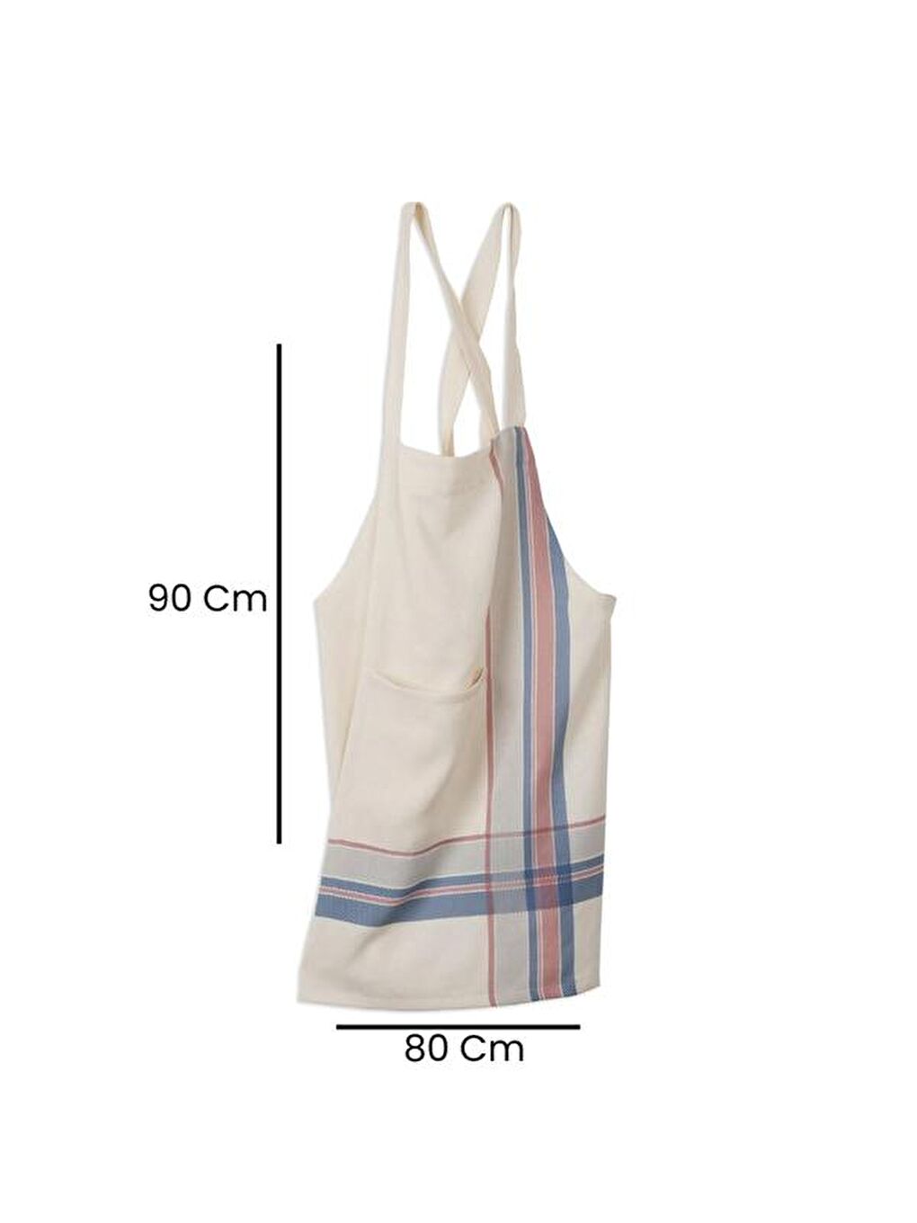Karışık Ekose Desenli Mutfak Önlüğü-4
