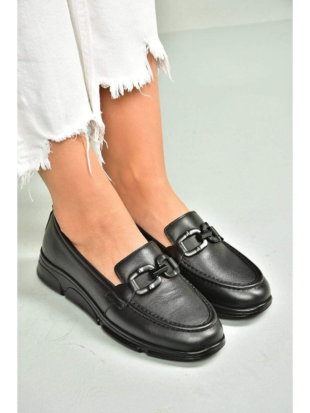 Siyah Kadın Ayakkabı T5550814-3