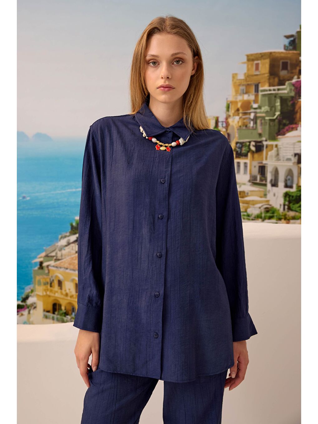 Rahat Kesim Basic Takım Lacivert-1