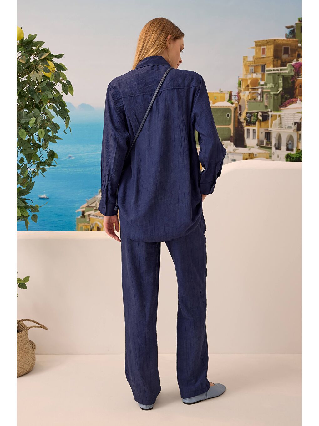 Rahat Kesim Basic Takım Lacivert-4